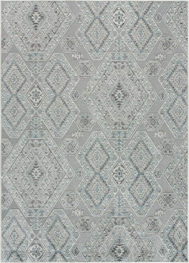 Světle modrý koberec 95x140 cm