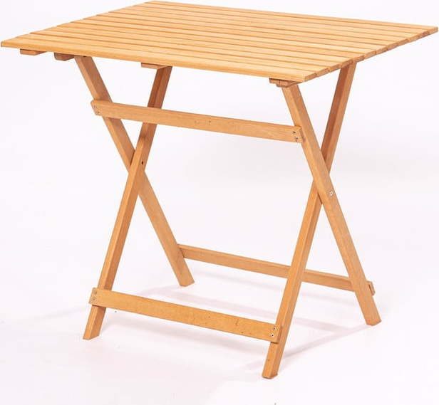 Zahradní odkládací stolek z bukového dřeva 60x80