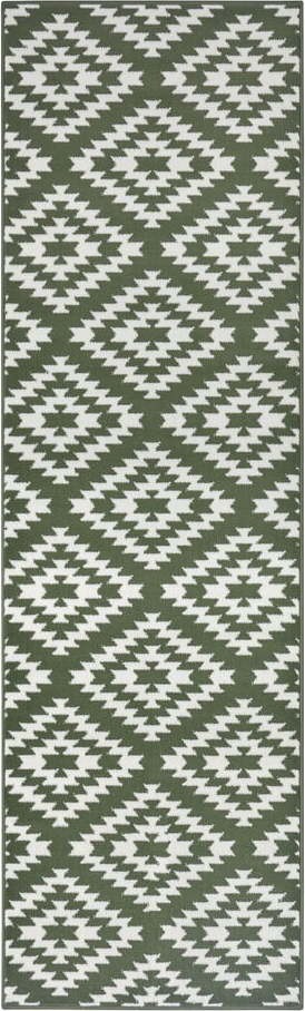 Zelený koberec běhoun 200x80 cm Nordic