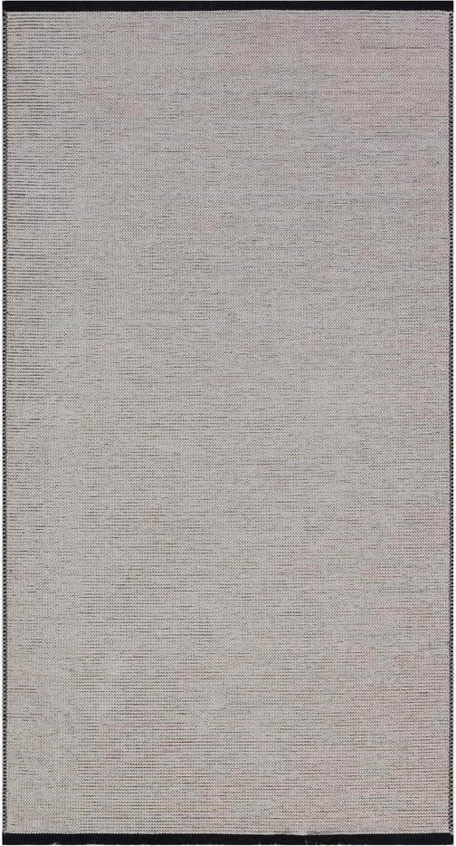 Béžový pratelný koberec 180x120 cm