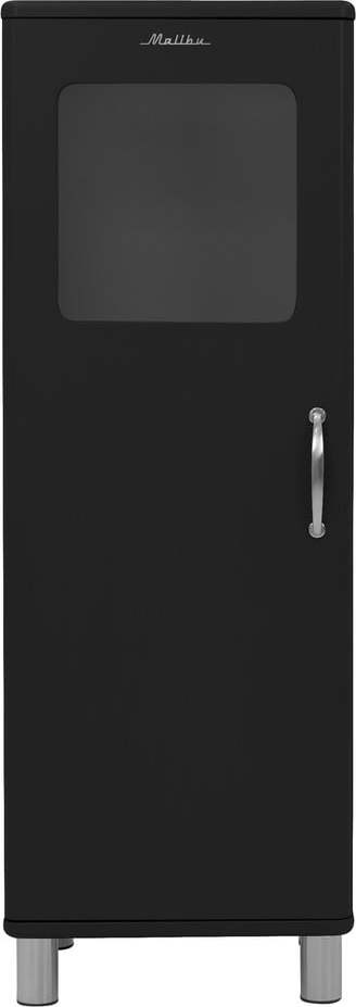 Černá skříňka 50x143 cm Malibu