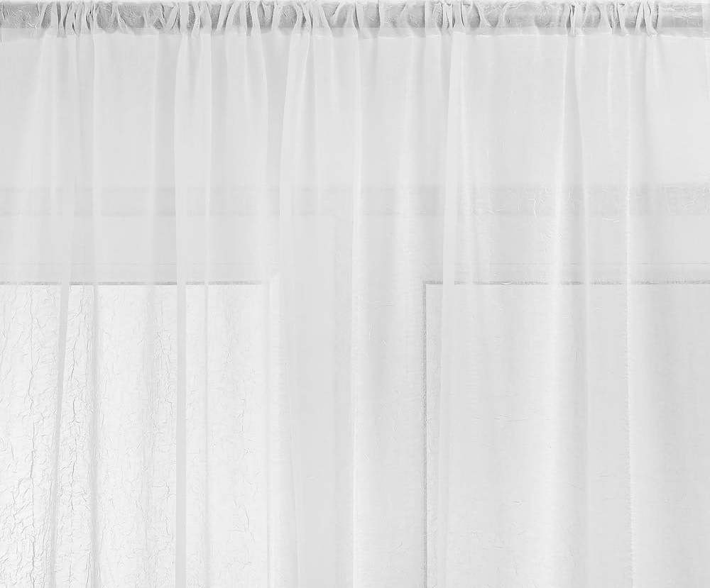 Bílá záclona 280x300 cm Kresz