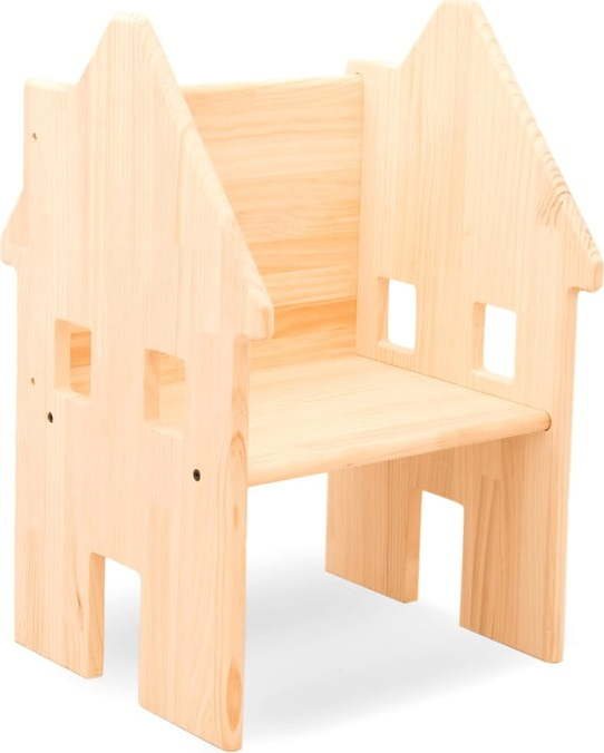 Dětská židle z masivní borovice Little