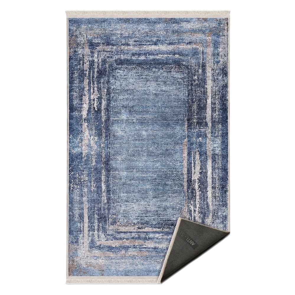 Modrý koberec 120x180 cm –