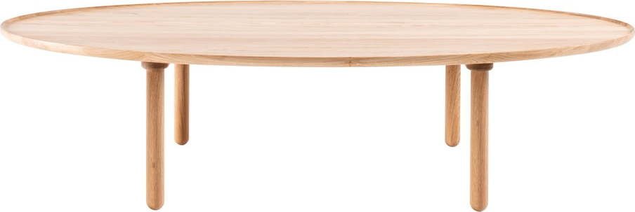 Konferenční stolek z dubového dřeva v přírodní barvě