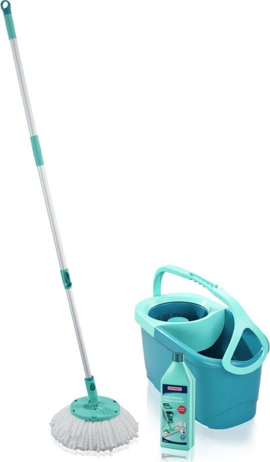 Rotační mop s kbelíkem a čističem na podlahy