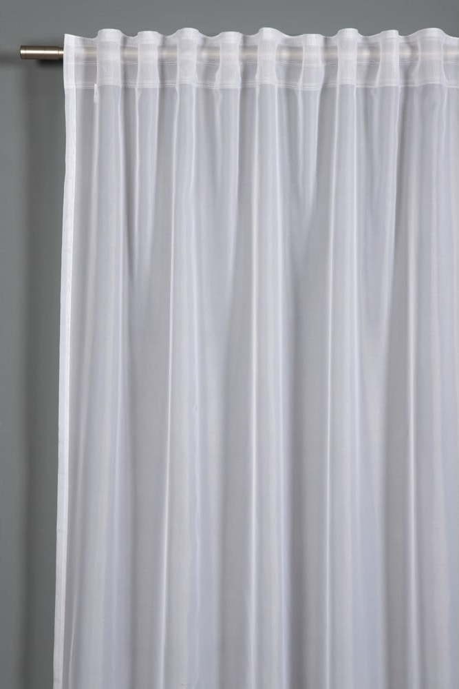 Bílá záclona 175x450 cm Voile