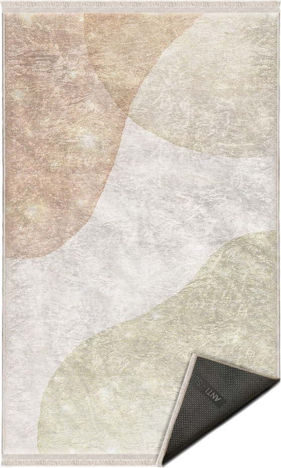Béžový koberec 80x150 cm –
