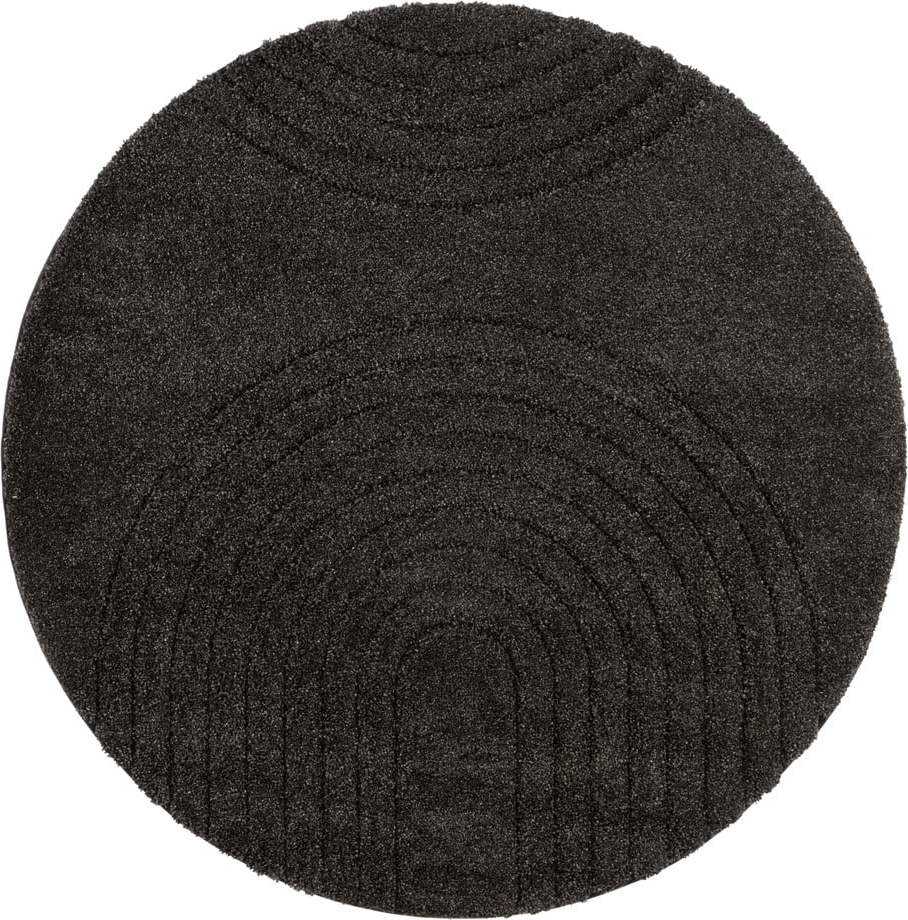 Černý koberec Mint Rugs