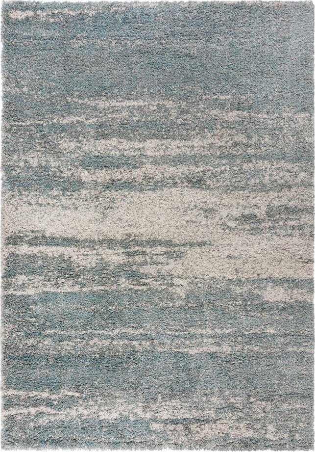 Modro-šedý koberec Flair Rugs Reza