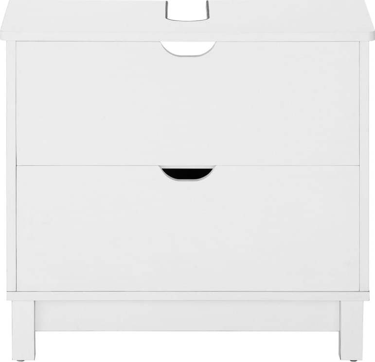 Bílá umyvadlová skříňka Støraa