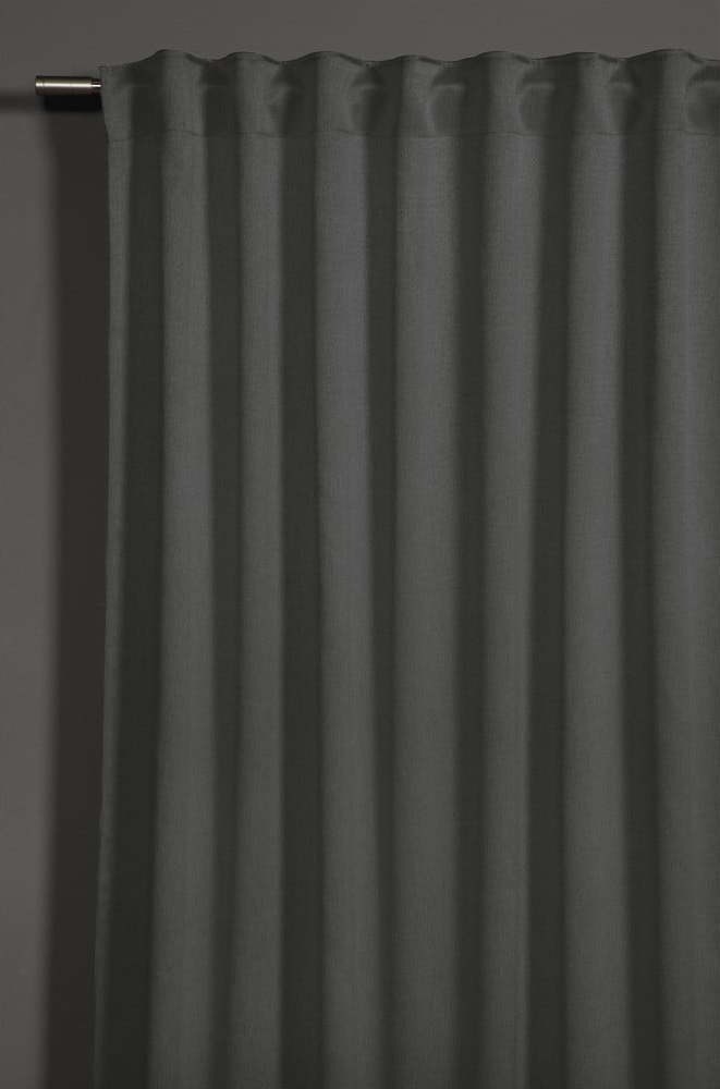Tmavě šedý zatemňovací závěs 130x245 cm