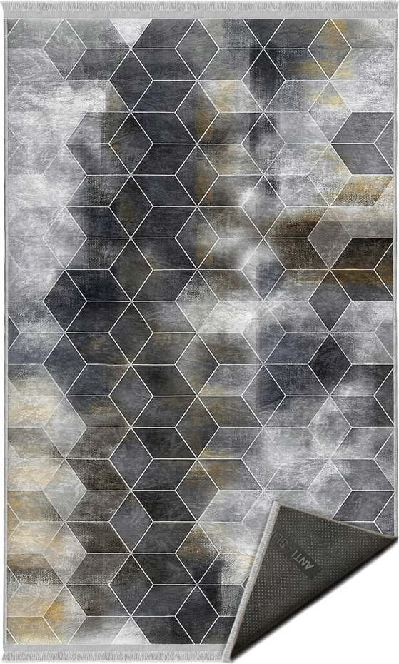 Tmavě šedý koberec 120x180 cm
