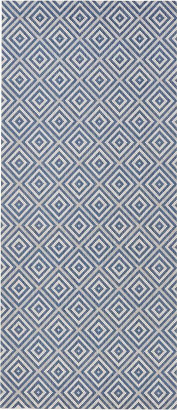 Modrý venkovní koberec NORTHRUGS
