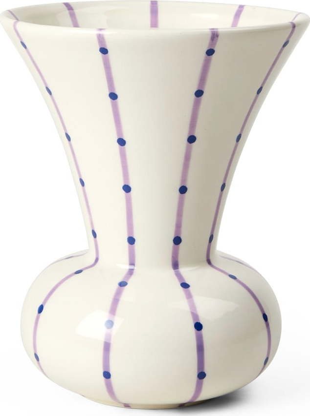 Keramická ručně malovaná váza Signature
