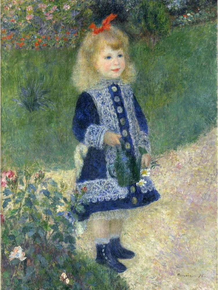Reprodukce obrazu Auguste Renoir - A Girl