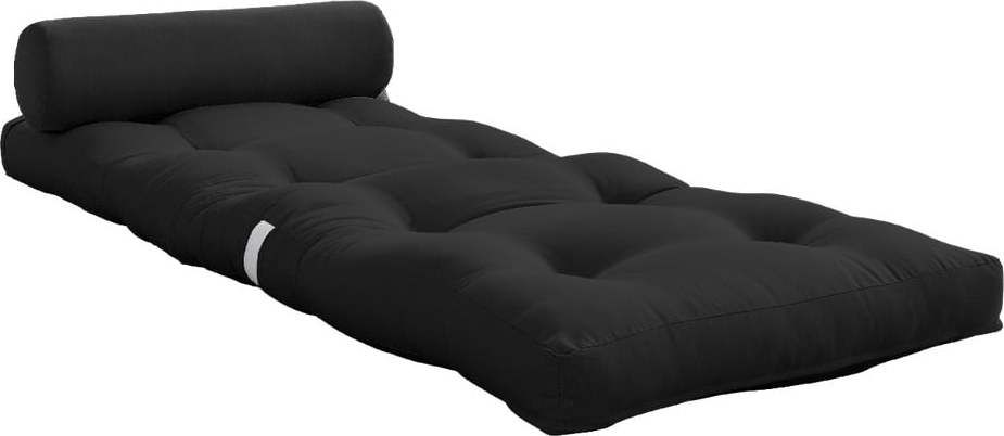 Černoantracitová futonová matrace 70x200 cm Wrap Dark