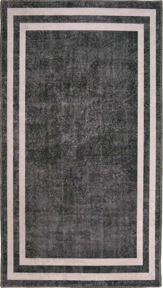 Šedo-krémový pratelný koberec 230x160 cm