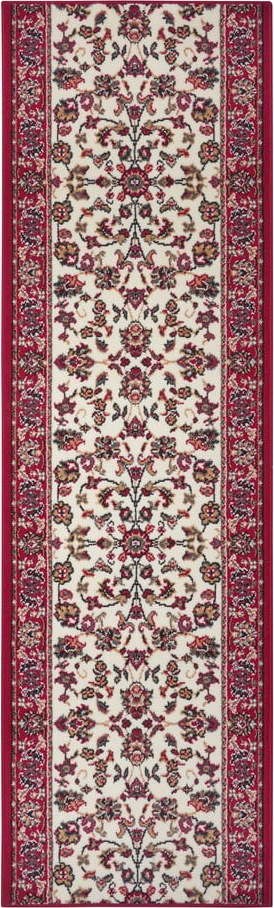 Červený koberec běhoun 200x80 cm Vintage
