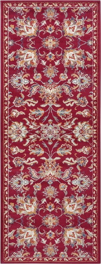 Červený koberec běhoun 80x240 cm Orient