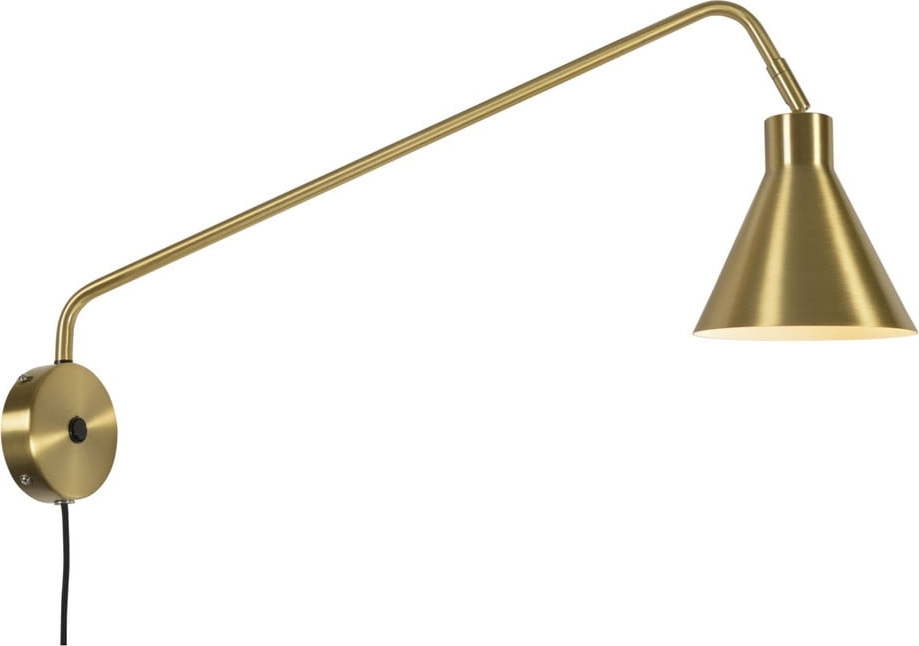 Nástěnné svítidlo ve zlaté barvě ø 16 cm