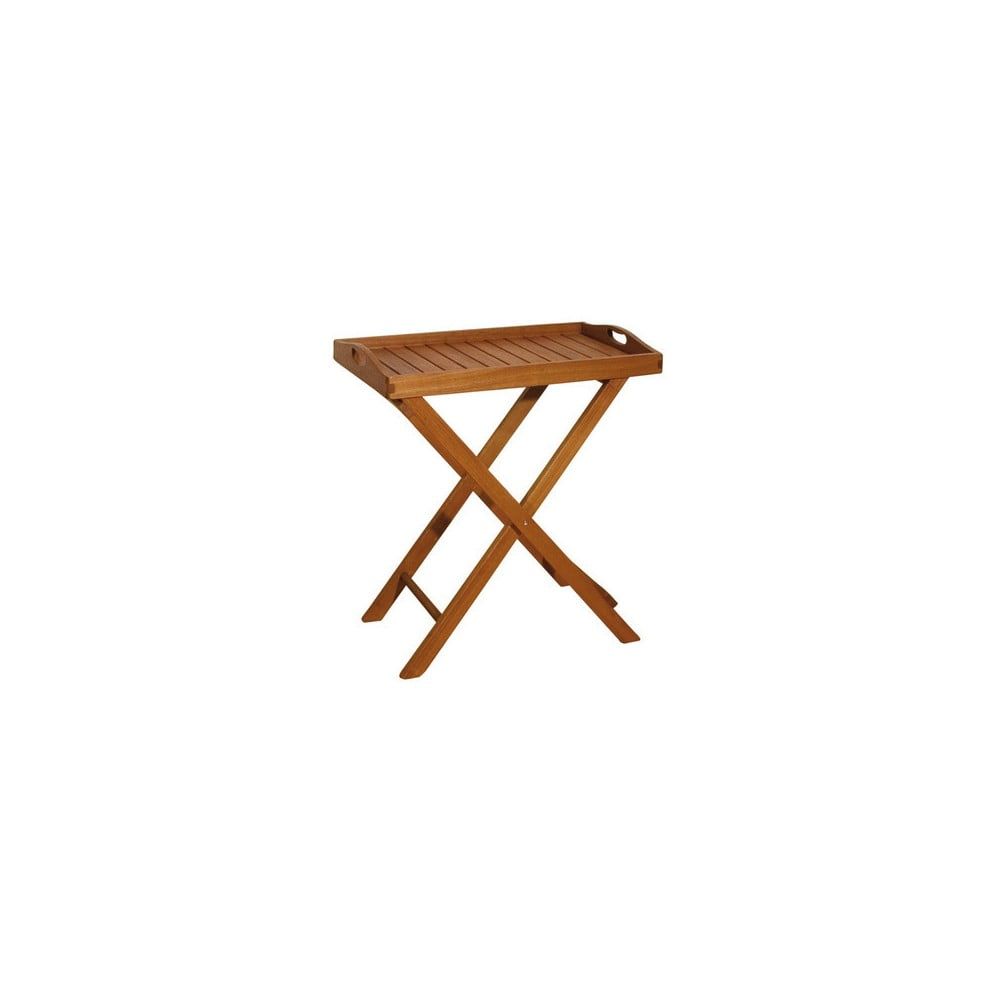 Zahradní odkládací stolek z eukalyptového dřeva