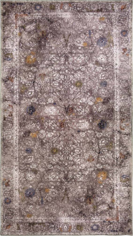 Světle hnědý pratelný koberec 230x160