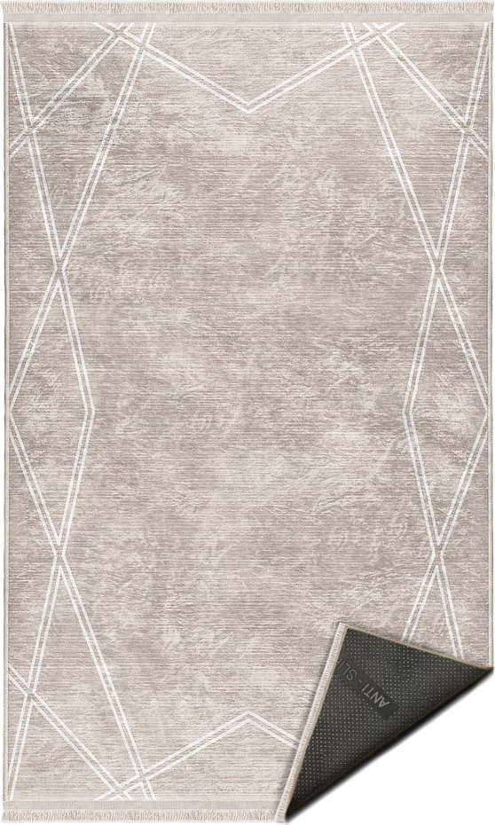 Béžový koberec 160x230 cm –