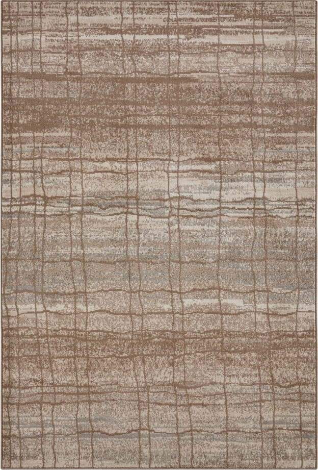 Hnědo-béžový koberec 235x160 cm Terrain