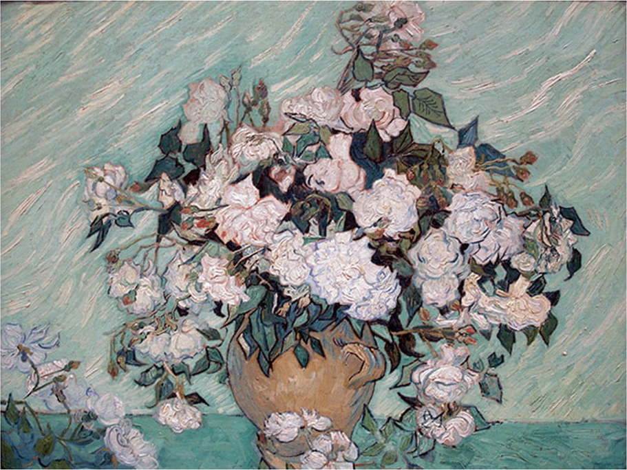 Reprodukce obrazu Vincenta van Gogha - Rosas
