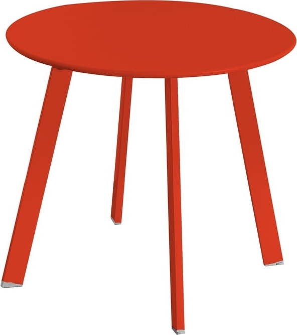 Kovový kulatý zahradní odkládací stolek ø 50