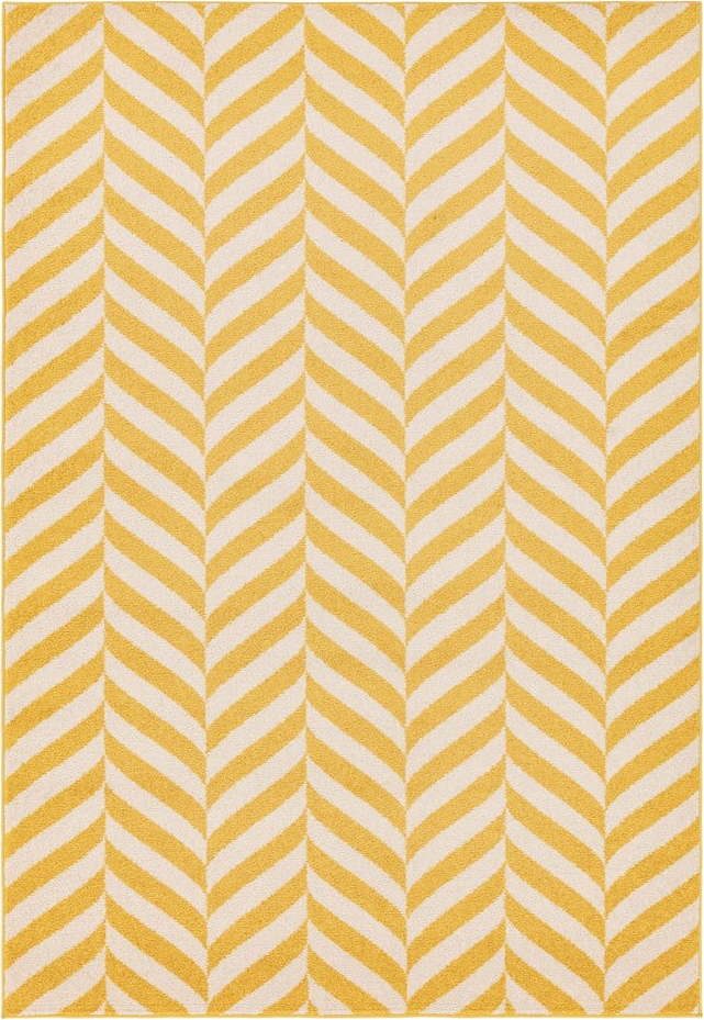 Žlutý koberec 230x160 cm Muse