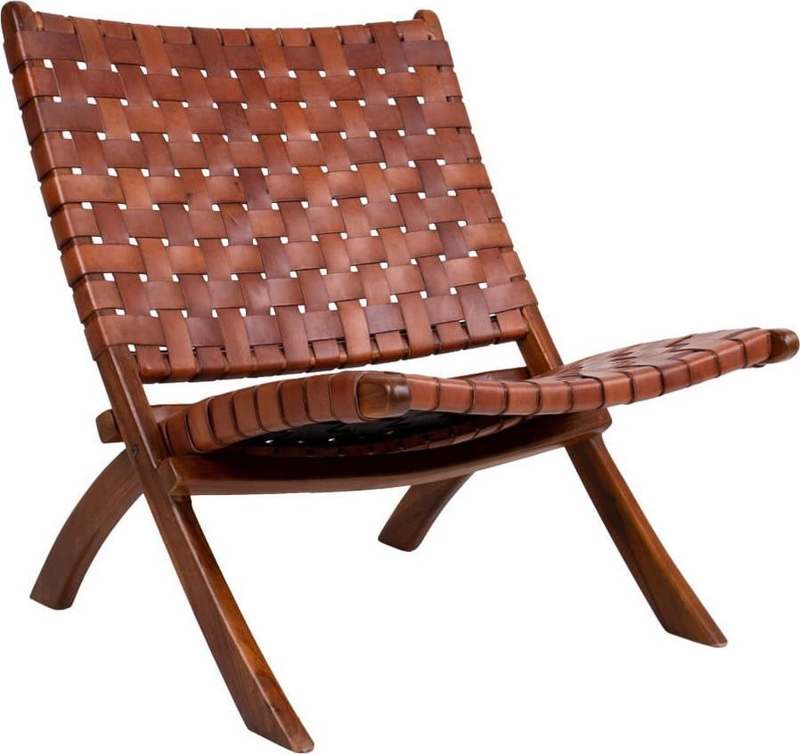 Skládací židle z teakového dřeva a