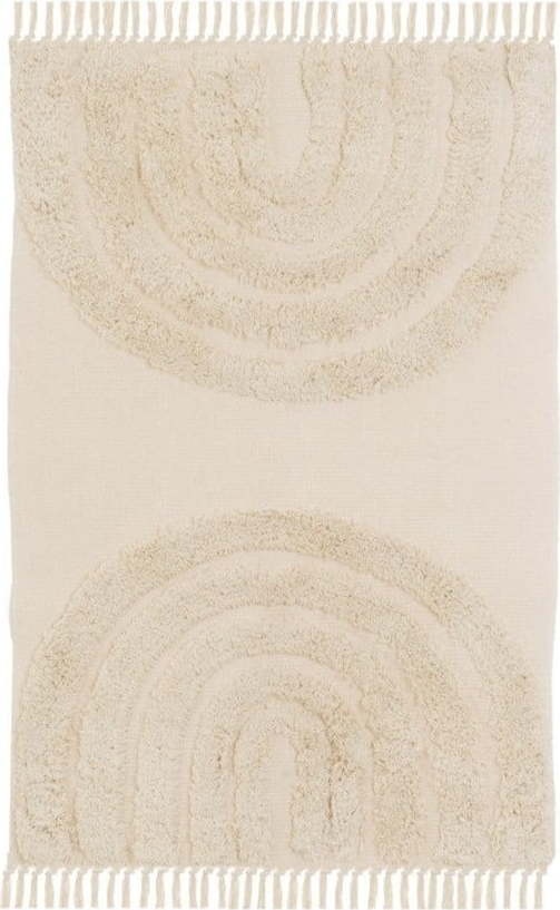 Krémový koberec 120x180 cm –