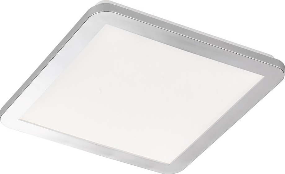 LED stropní svítidlo ve stříbrné barvě 30x30 cm