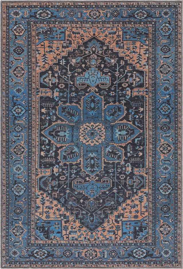 Modrý koberec 290x200 cm Kaya