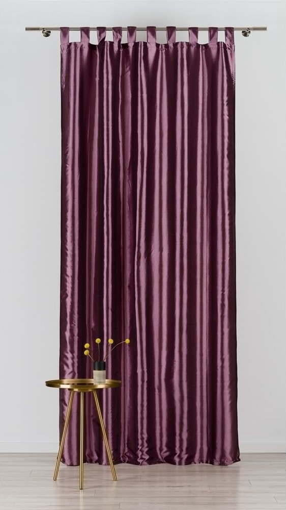 Tmavě fialový závěs 140x245 cm Royal