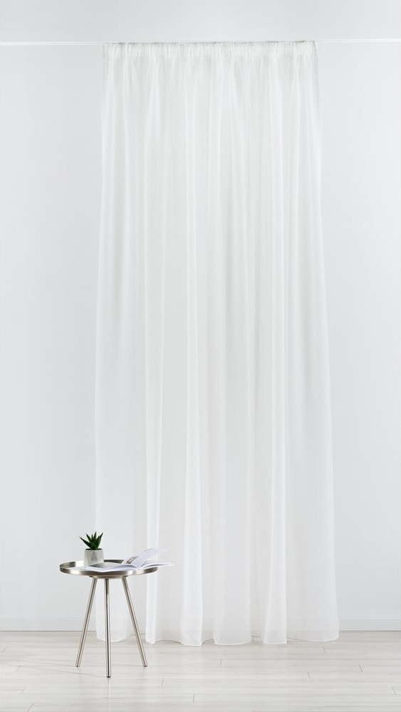 Krémová záclona 300x260 cm Voile