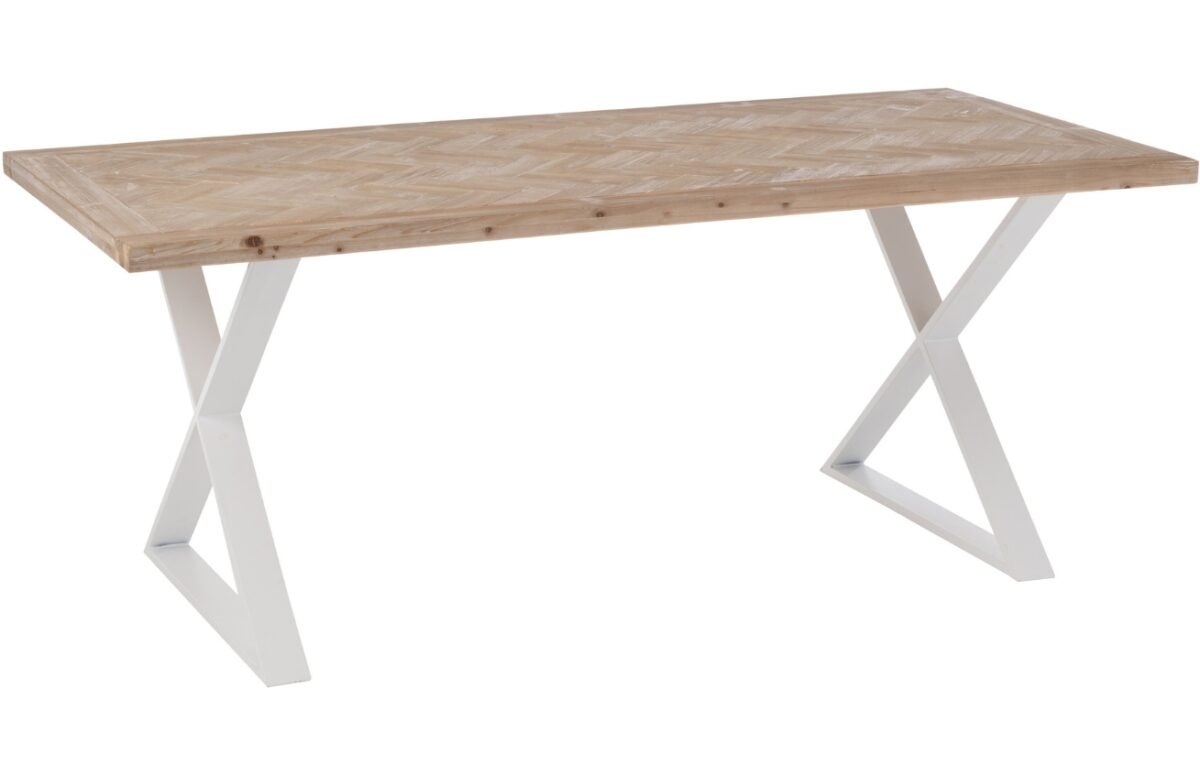 Dřevěný jídelní stůl J-line Zigtem 200
