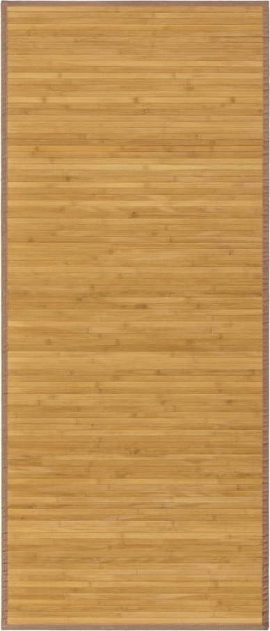 Bambusový koberec běhoun v přírodní barvě 75x175