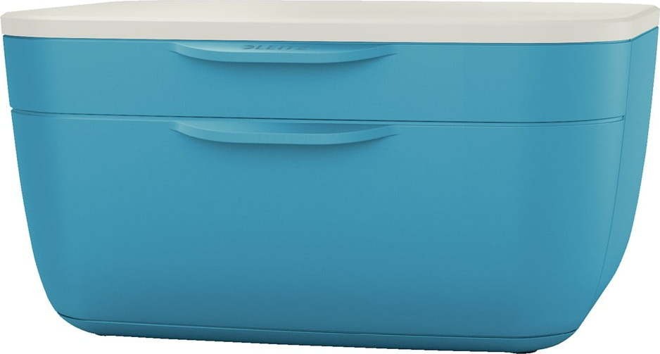 Modrý zásuvkový box Leitz