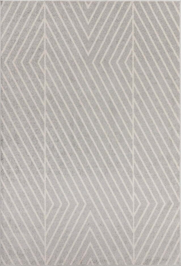Světle šedý koberec 120x170 cm Muse