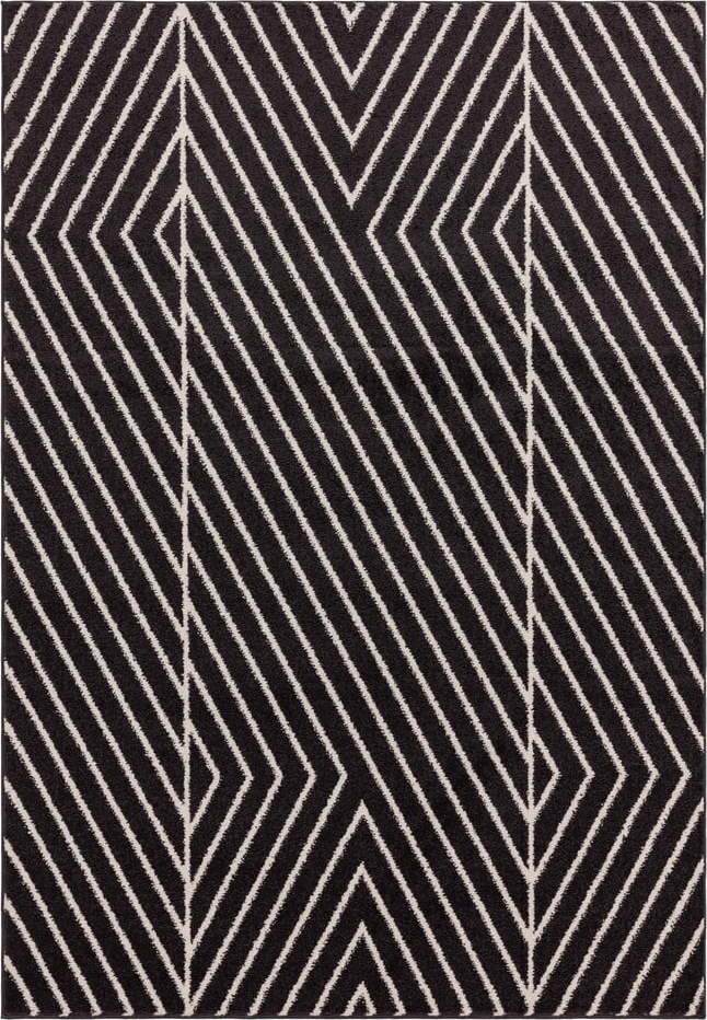Černo-bílý koberec 120x170 cm Muse