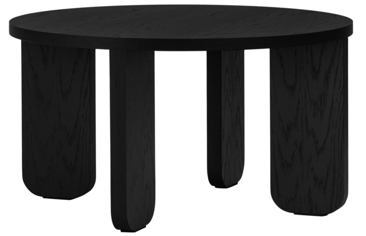 Noo.ma Černý dubový konferenční stolek