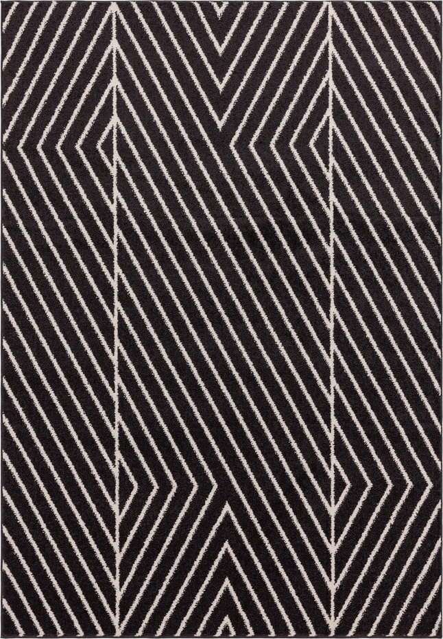 Černo-bílý koberec 160x230 cm Muse