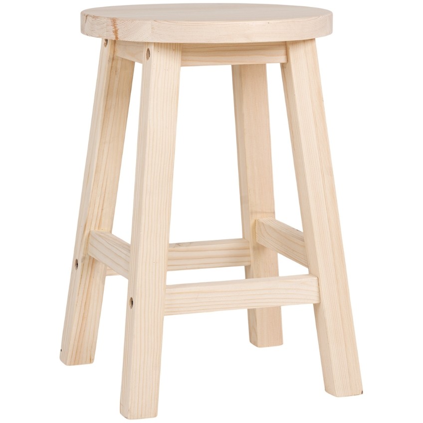 Nordic Living Dřevěná stolička Blanca