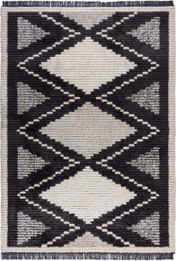 Šedý koberec 230x160 cm Domino Zaid